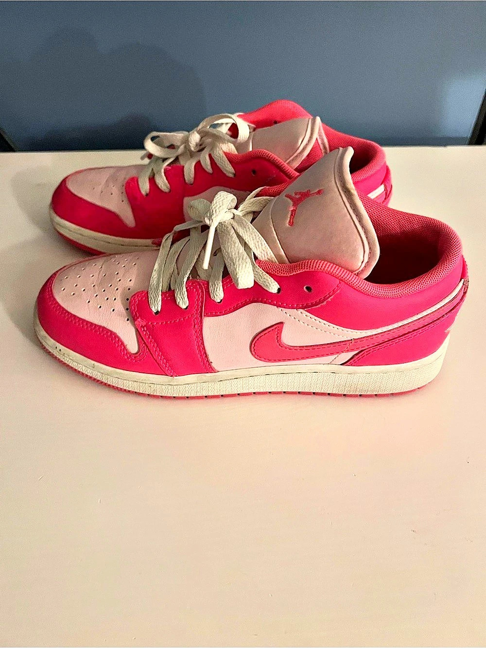 Jordan Air Jordan 1 Low Pink Foam Hyper Pink Sneakers Girls US 5Y